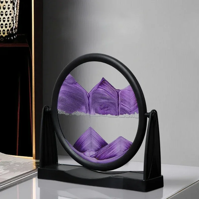 Rotatable Round Glass Sandscap - Sand Art Picture review and price