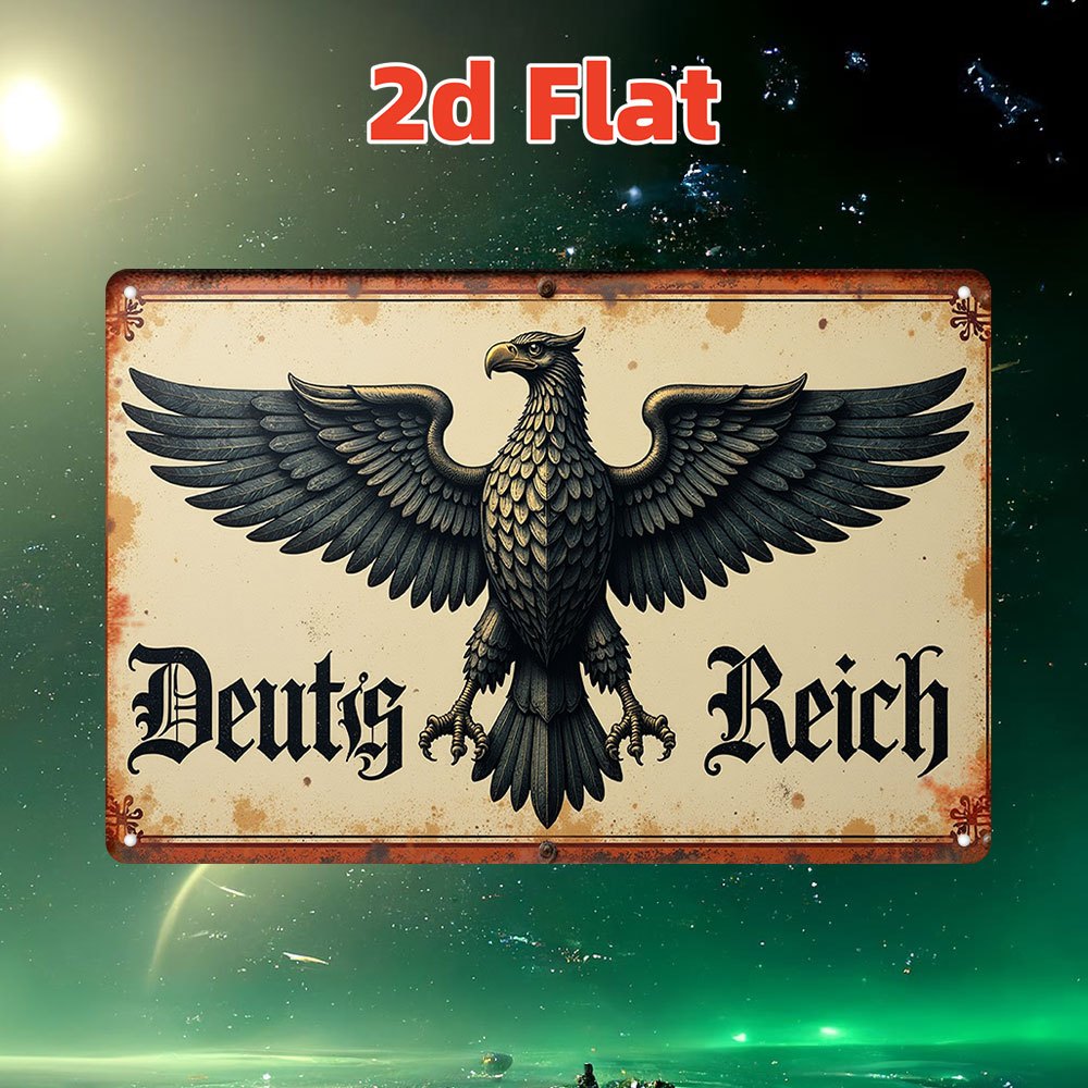 Vintage German Eagle Metal Tin - Home Decor Trends review and price