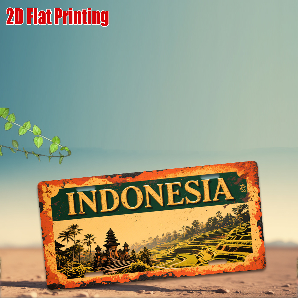 Indonesia Bali Landscape Tin S - Home Decor Bali review and price