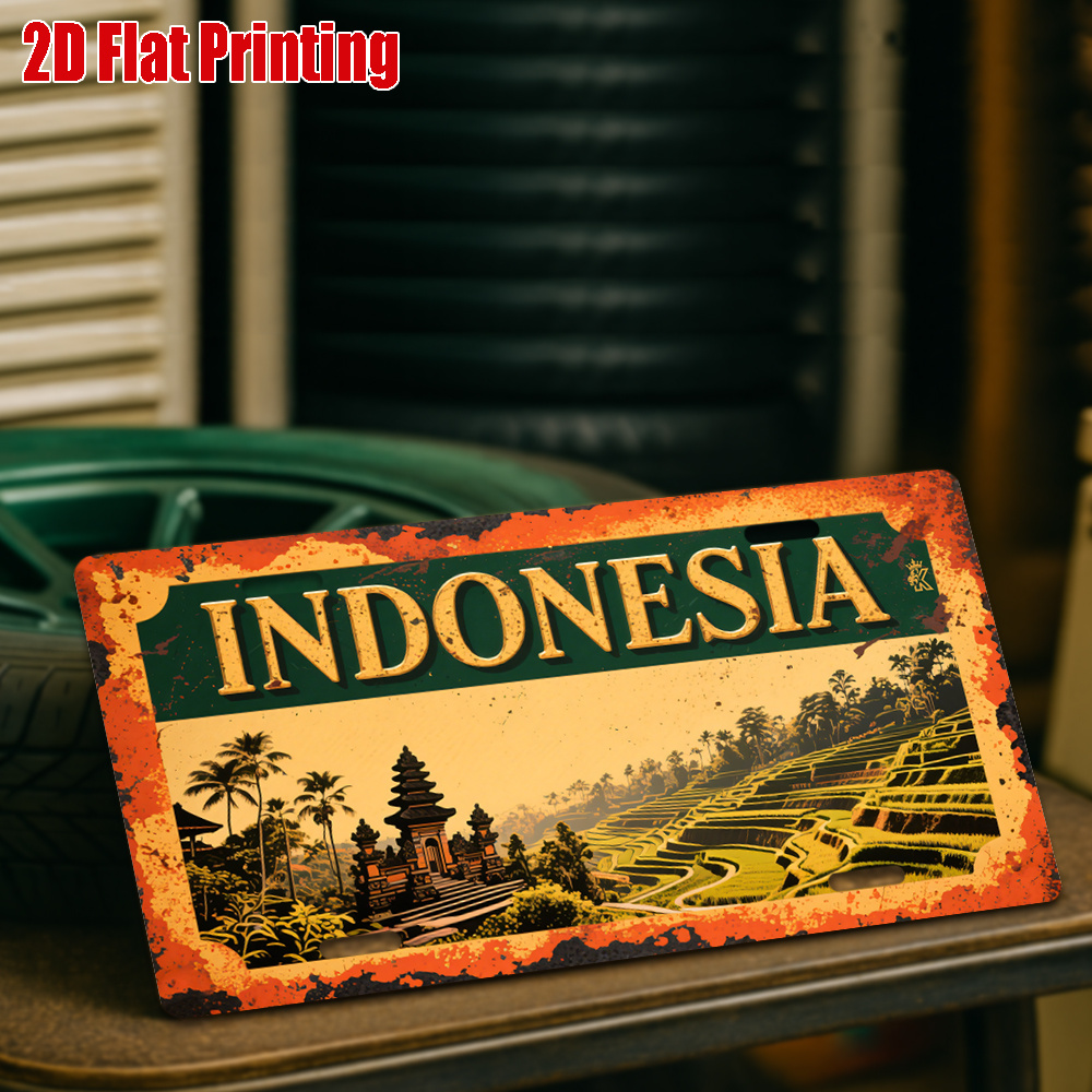 Indonesia Bali Landscape Tin S - Home Decor Bali review and price