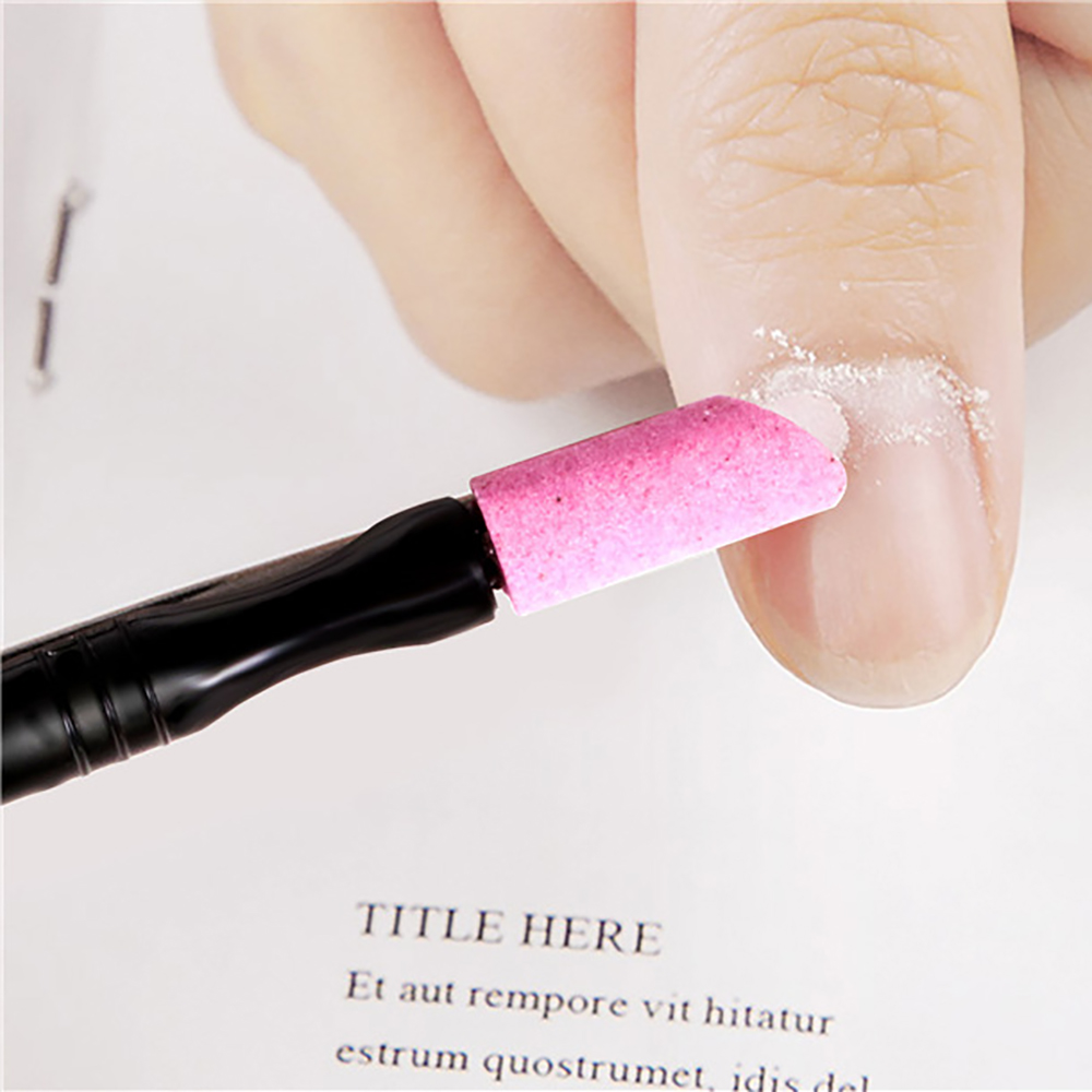 2Pcs Quartz Sand Cuticle Pushe - Sand Art Picture review and price