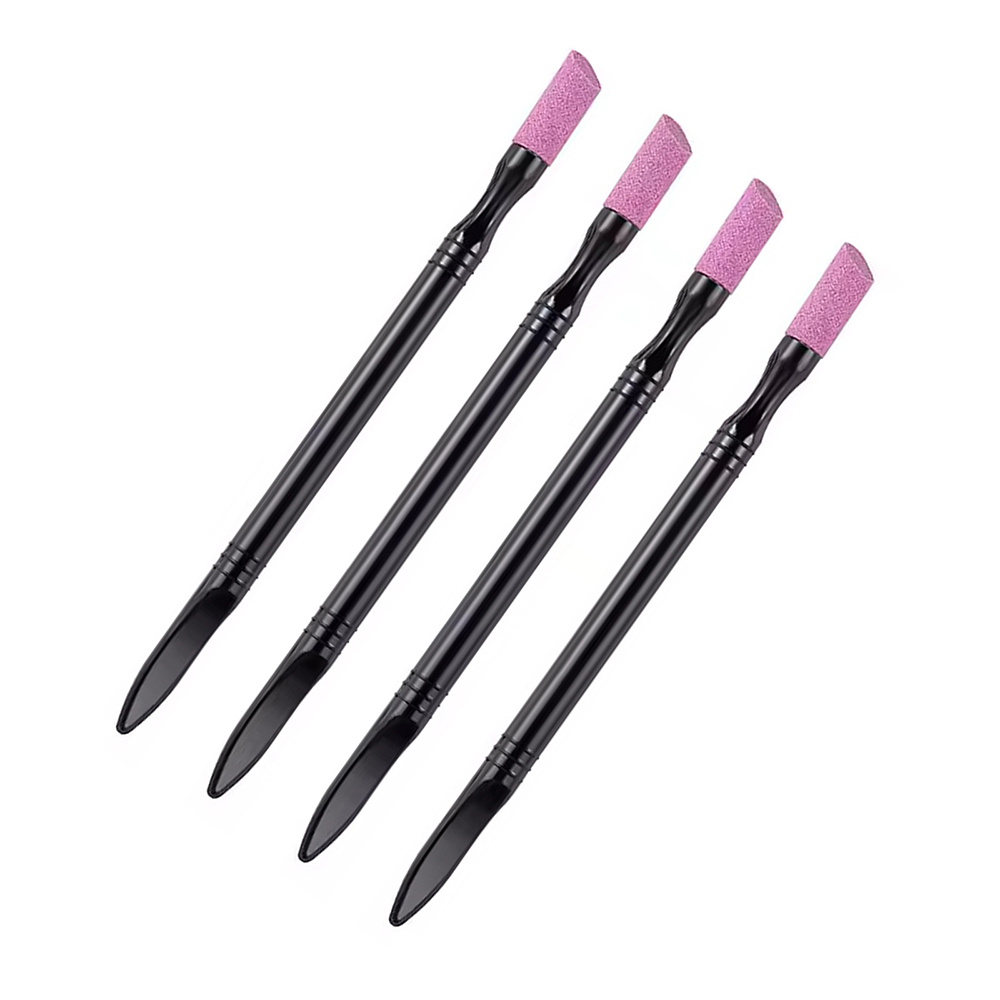 2Pcs Quartz Sand Cuticle Pushe - Sand Art Picture review and price