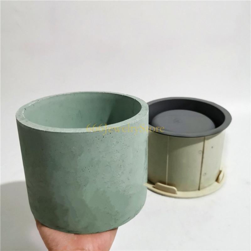 F2TD Large Round Concrete Flow - Succulent Planter Pot review and price