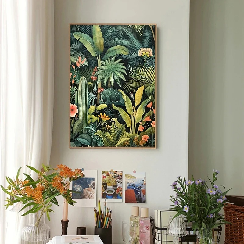 Tropical Jungle Wild Leopard P - Home Decor Ikea review and price