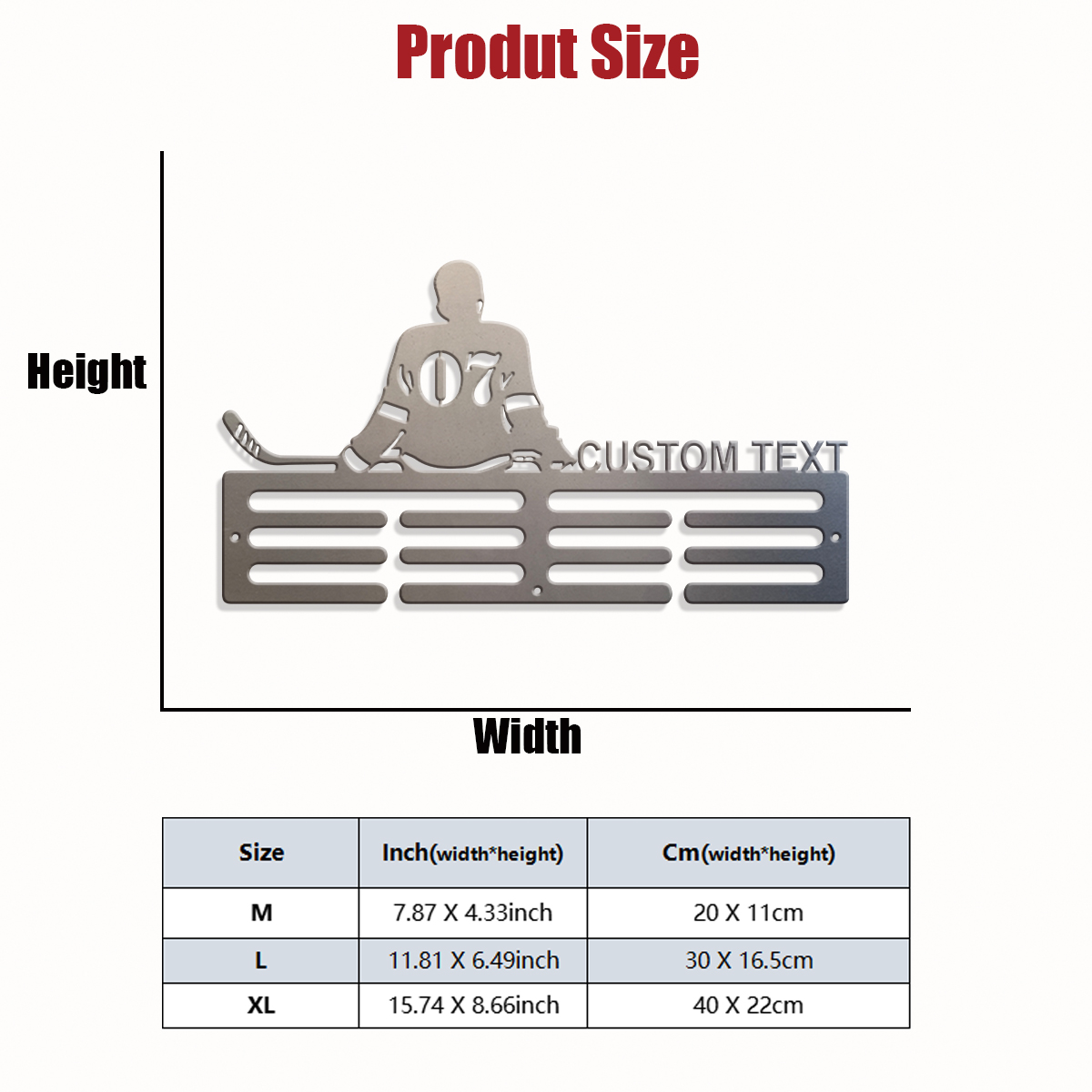 1pc Custom Ice Hockey Metal Me - Home Decor Wall Pictures review and price