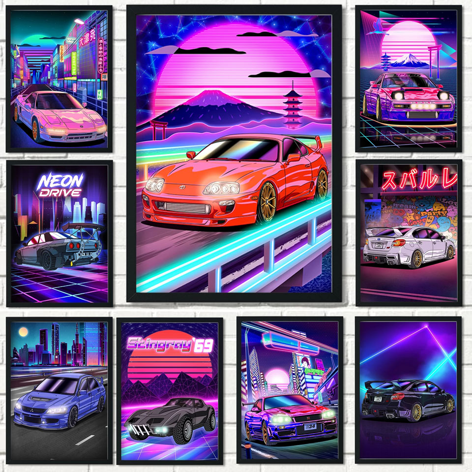 Diamond Painting Tokyo Street  - Home Decor Tokyo review and price