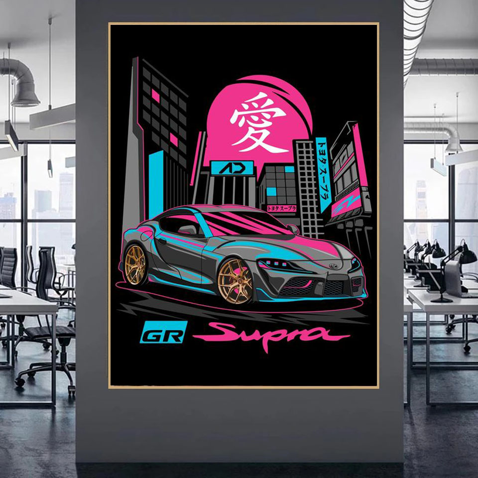 Diamond Painting Tokyo Street  - Home Decor Tokyo review and price
