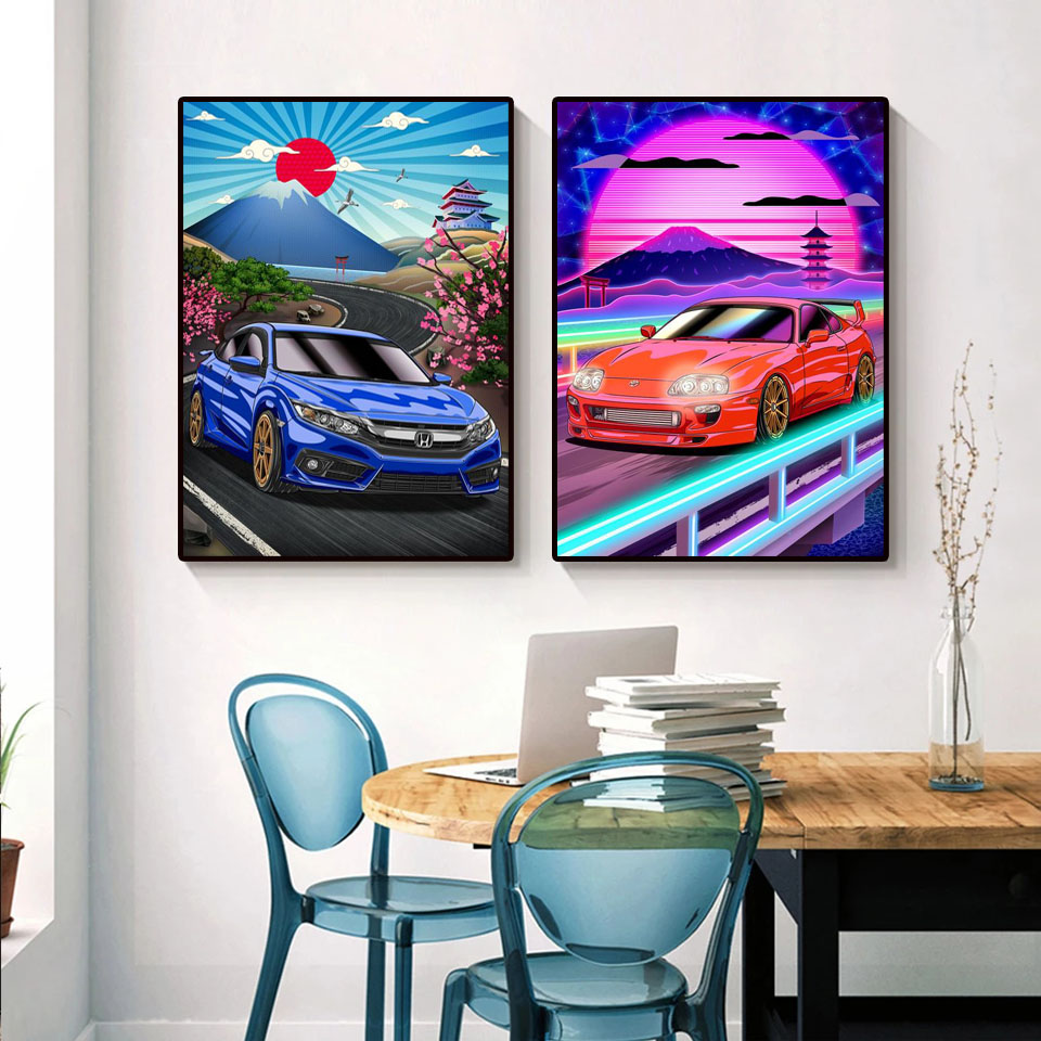 Diamond Painting Tokyo Street  - Home Decor Tokyo review and price