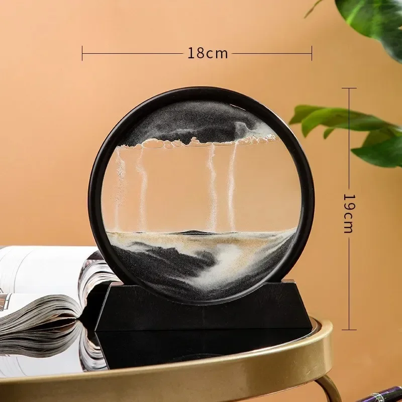 Flowing Painting Hourglass Qui - Sand Art Picture review and price