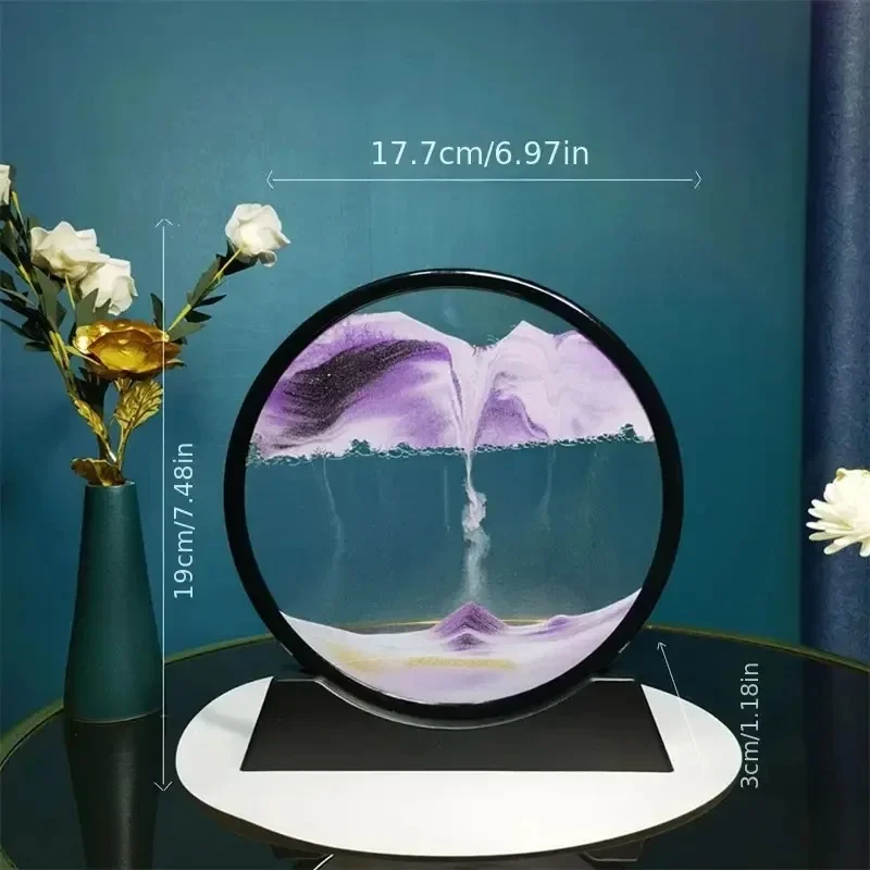 Flowing Painting Hourglass Qui - Sand Art Picture review and price