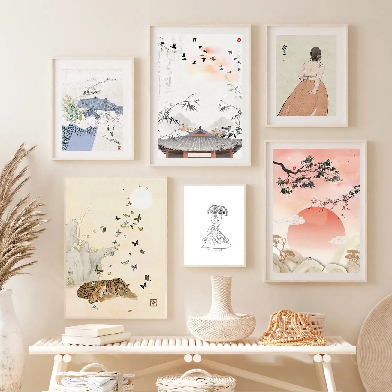 Classic Vintage Wall Art Korea - Home Decor Korea review and price