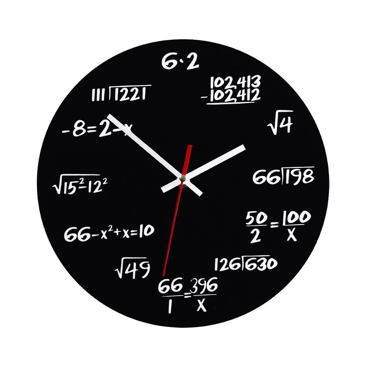 Wooden Wall Clock Creative Mat - Home Decor Quiz review and price