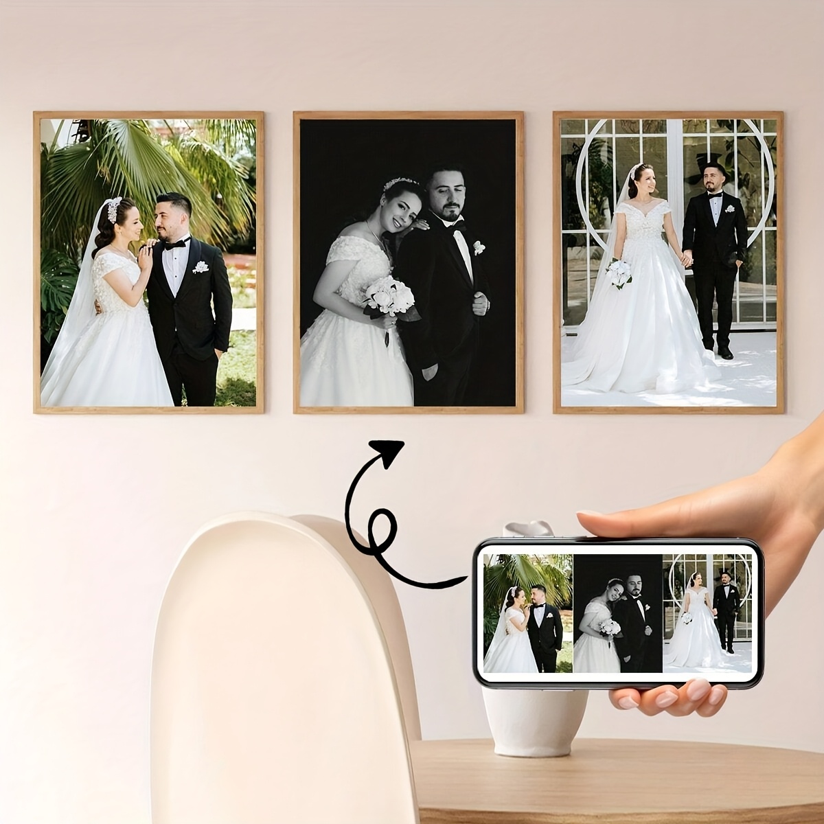 3pcs/set Custom Square Canvas  - Home Decor Wall Pictures review and price
