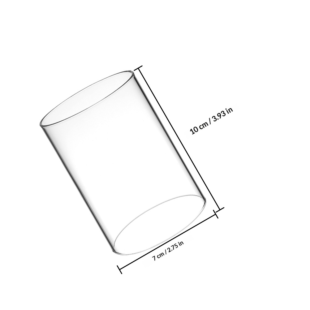 3Pcs Glass Cover Transparent C - Home Decor Trends review and price