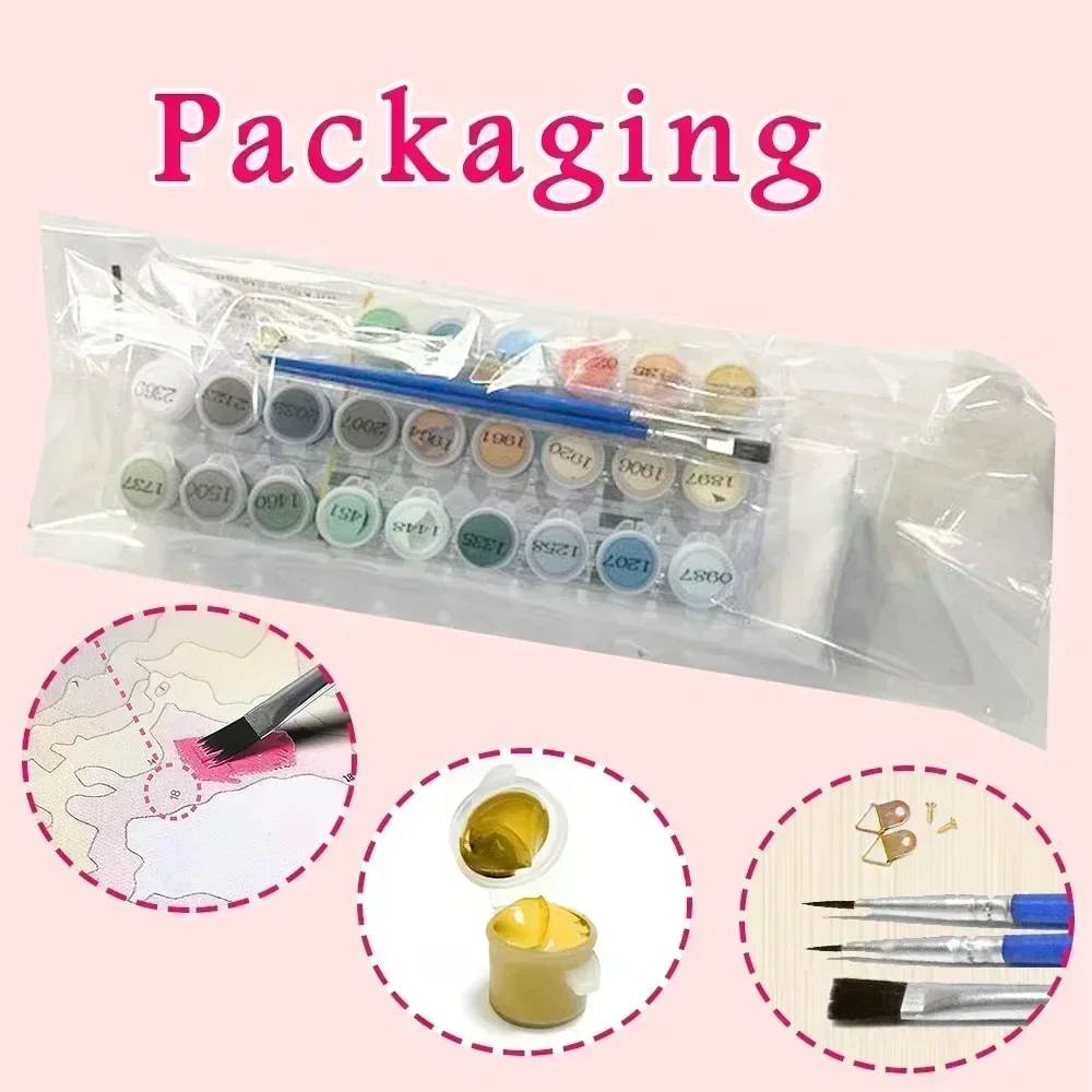 DIY Oil Painting By Number Fan - Home Decor Tokyo review and price