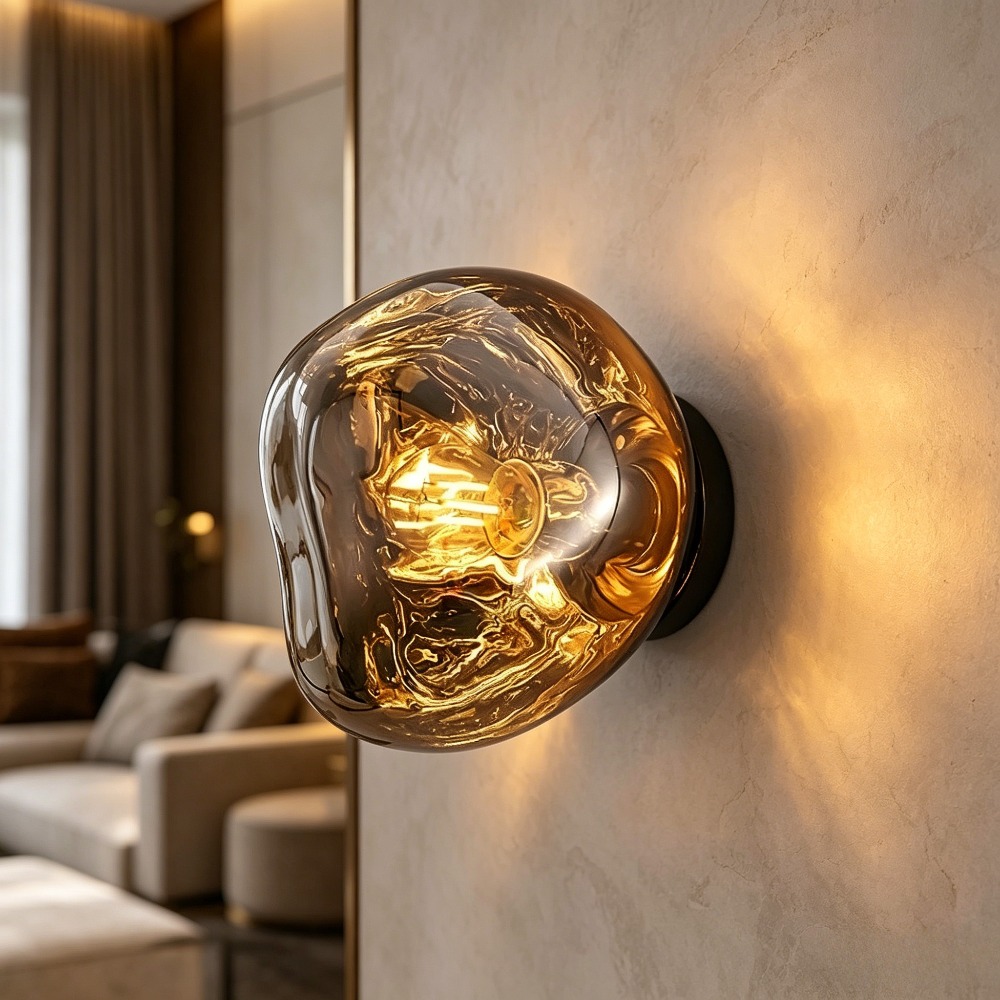 Light Flows Glass Texture Wall - Home Decor Ikea review and price