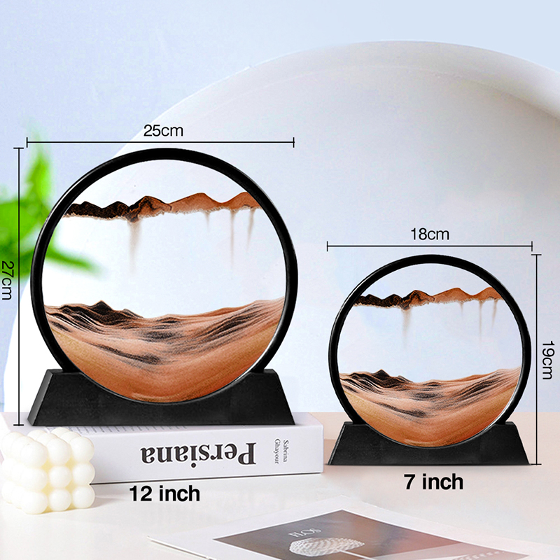 Moving Sand Art Picture Round  - Sand Art Picture review and price