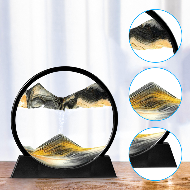 Moving Sand Art Picture Round  - Sand Art Picture review and price