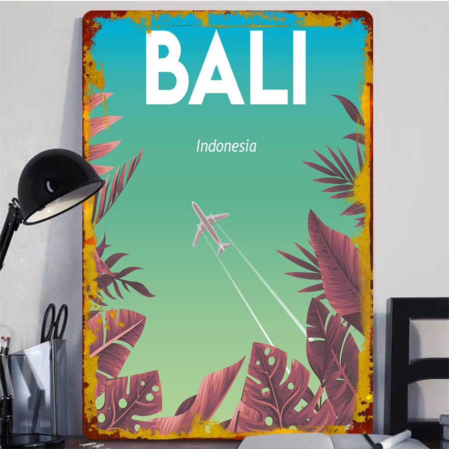 Bali Indonesia Scenery Metal W - Home Decor Bali review and price